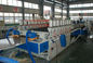 Podwójna śruba WPC Steamship Board Production Line, WPC PVC Construction Board Machinery
